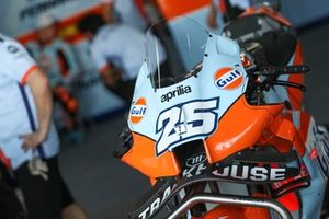 Detalle de la bicicleta Trackhouse Racing