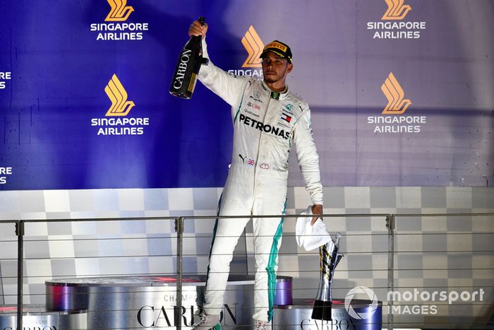 Lewis Hamilton, Mercedes AMG F1 celebra