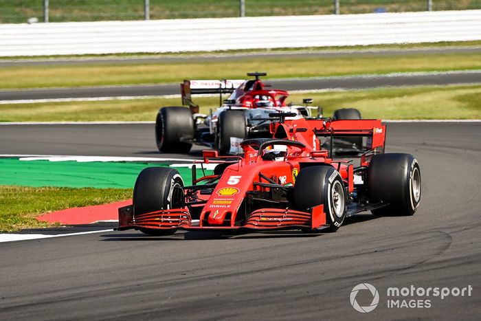 Sebastian Vettel, Ferrari SF1000, Kimi Raikkonen, Alfa Romeo Racing C39