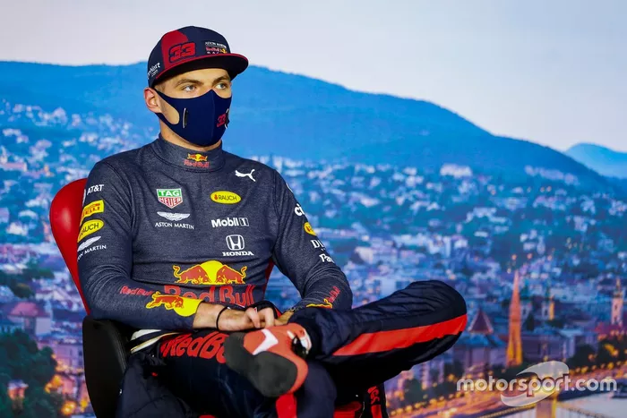 Max Verstappen, Red Bull Racing en la conferencia de prensa