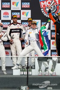 Podio: ganadores #7 Bentley Team M-Sport Bentley Continental GT3: Jordan Pepper