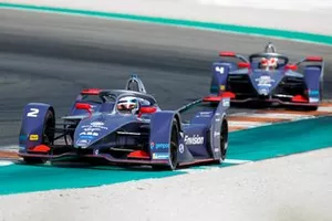 Sam Bird, Envision Virgin Racing, Audi e-tron FE06 Robin Frijns, Envision Virgin Racing, Audi e-tron FE06 