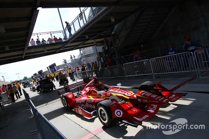 El auto de Scott Dixon, Chip Ganassi Racing Chevrolet