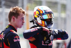 Daniil Kvyat en Carlos Sainz Jr., Scuderia Toro Rosso