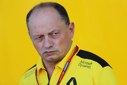 Frederic Vasseur, team principal de Renault Sport F1 Team