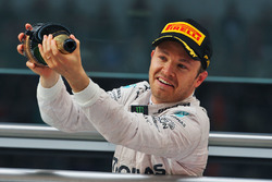 Podium: winnaar Nico Rosberg, Mercedes AMG F1 Team