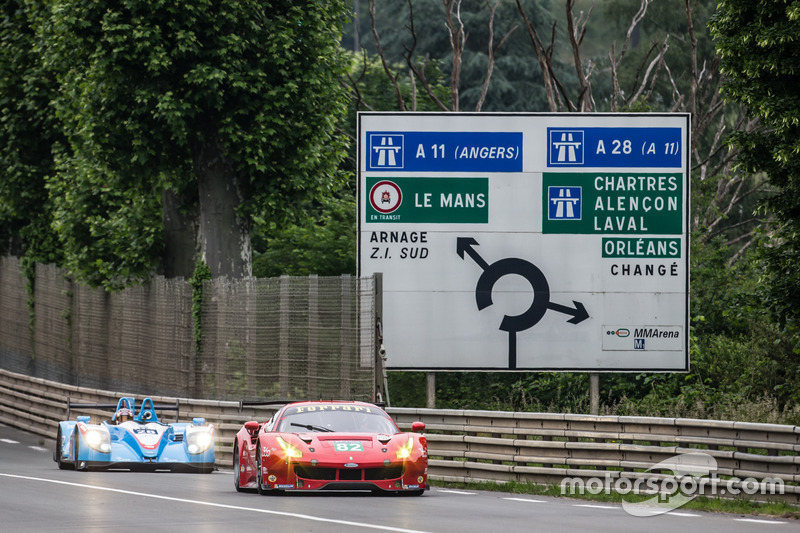 #82 Risi Competizione Ferrari 488 GTE: Giancarlo Fisichella, Toni Vilander, Matteo Malucelli