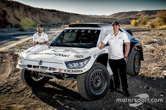 Óscar Fuertes, Diego Vallejo, SsangYong Tivoli DKR