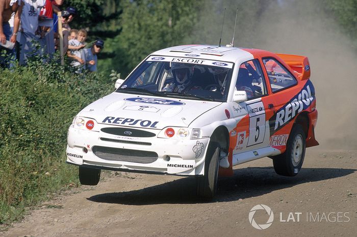 Carlos Sainz, Luis Moya, Ford Escort WRC