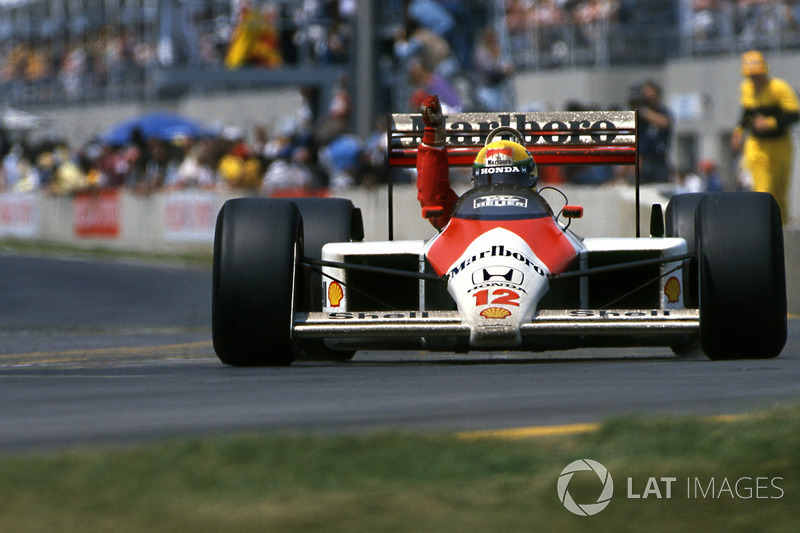 1. Ayrton Senna, McLaren MP4/4