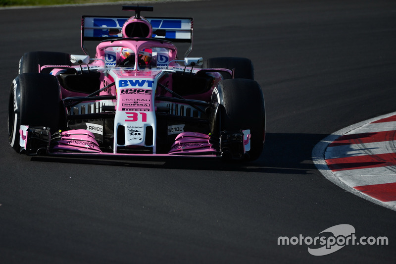 #31 Esteban Ocon, Sahara Force India