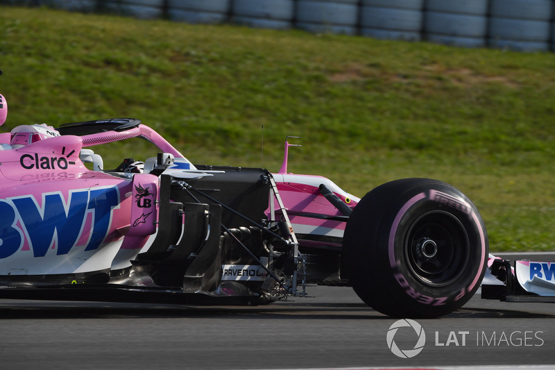 Nicholas Latifi, aero sensörlü Force India VJM11