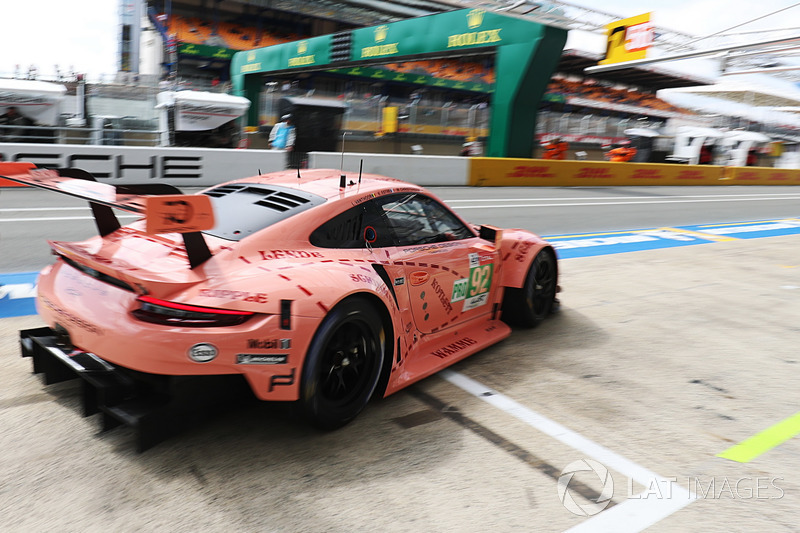 #92 Porsche GT Team Porsche 911 RSR: Michael Christensen, Kevin Estre, Laurens Vanthoor, Dirk Werner