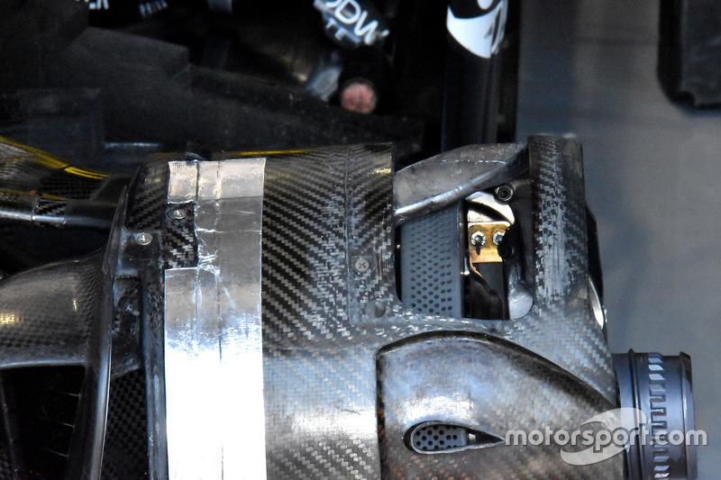 Renault Sport F1 Team R.S. 18 detalle del freno