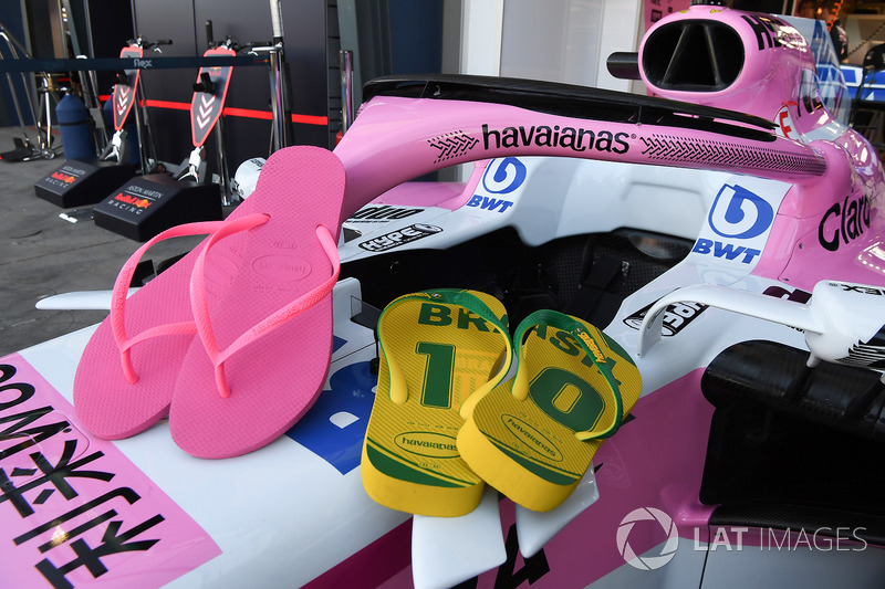 Havaianas sponsort de Force India