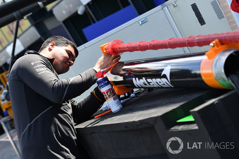 McLaren mechanic