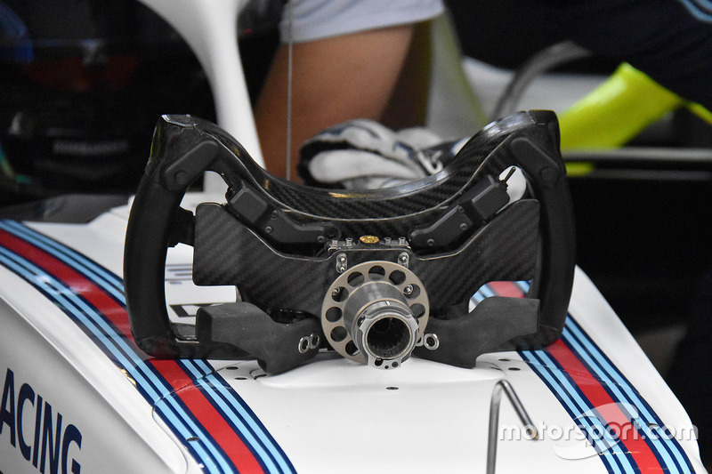 Williams FW41 direksiyonu
