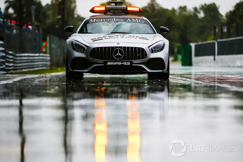 The Mercedes AMG F1 Safety Car