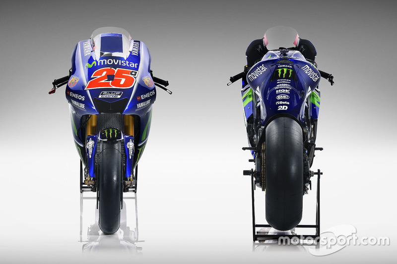 Moto de Valentino Rossi, Yamaha Factory Racing, Maverick Viñales, Yamaha Factory Racing