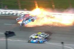 Kazak: Aric Almirola, Richard Petty Motorsports; Joey Logano,Team Penske; Danica Patrick, Stewart-Ha