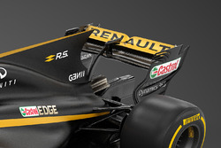 Renault RS17: Motorhaube und Heckflügel