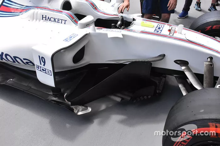 Bargeboards del Williams FW40