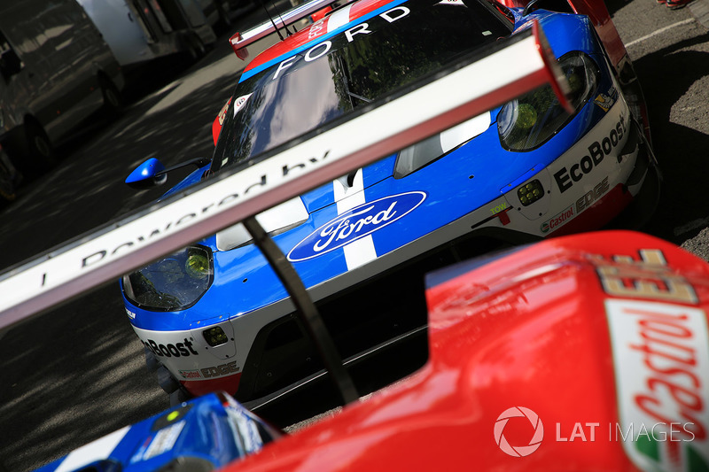 Автомобиль Ford GT команды Ford Chip Ganassi Racing, фрагмент