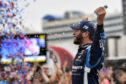 Race winner Martin Truex Jr., Furniture Row Racing Toyota