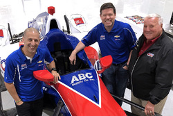 Tony Kanaan, Eric Cowdin, race engineer, A.J. Foyt