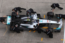 Пит-стоп: Валттери Боттас, Mercedes AMG F1 W08
