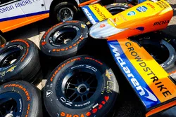 Firestone tires and front wing