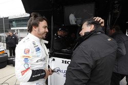 Фернандо Алонсо, Andretti Autosport Honda, Майкл Андретті