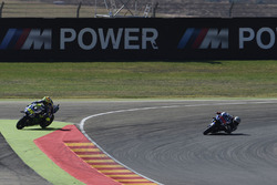 Valentino Rossi, Yamaha Factory Racing; Jorge Lorenzo, Yamaha Factory Racing
