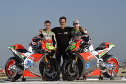 Alvaro Bautista und Stefan Bradl mit den Aprilia's RS-GP 2016