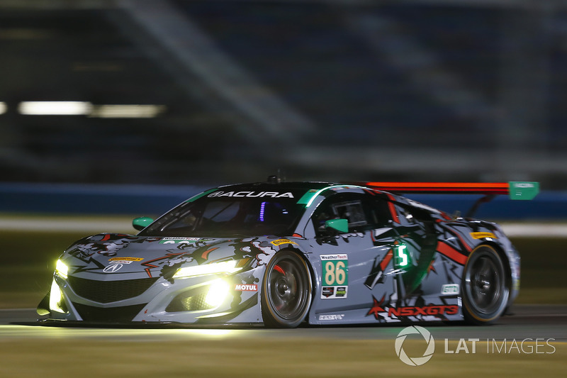 #86 Michael Shank Racing Acura NSX, GTD: Katherine Legge, Alvaro Parente, Trent Hindman, A.J. Allmendinger