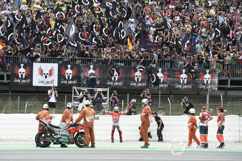 El ganador del GP de Catalunya 2018, Jorge Lorenzo, Ducati Team