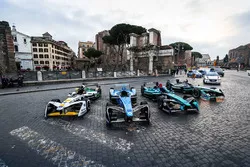 Formula E cars line-up