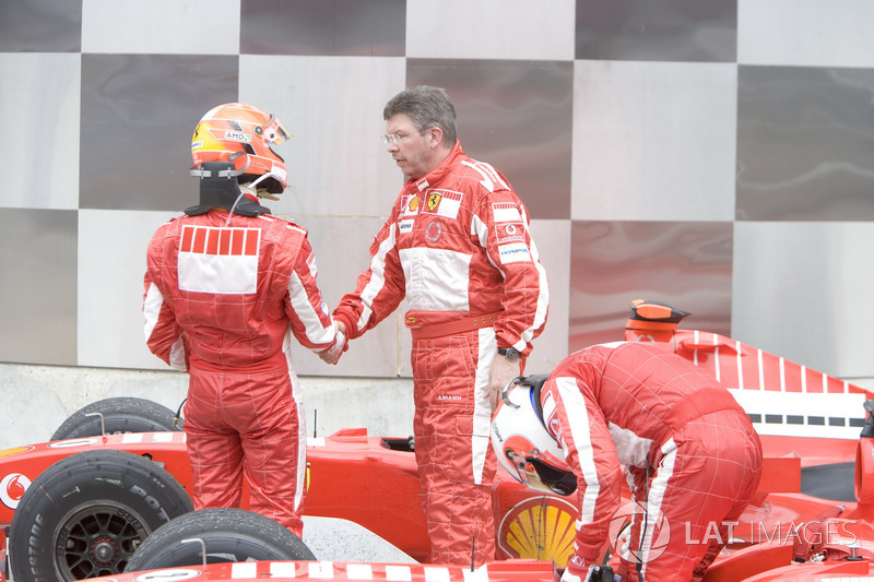 Michael Schumacher, Ferrari con Ross Brawn, Ferrari