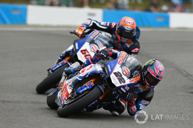 Alex Lowes dan Michael van der Mark, Pata Yamaha - WorldSBK Inggris 2017