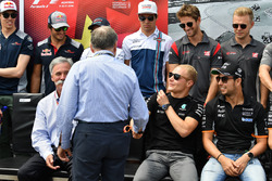 Jean Todt, FIA President, driver group