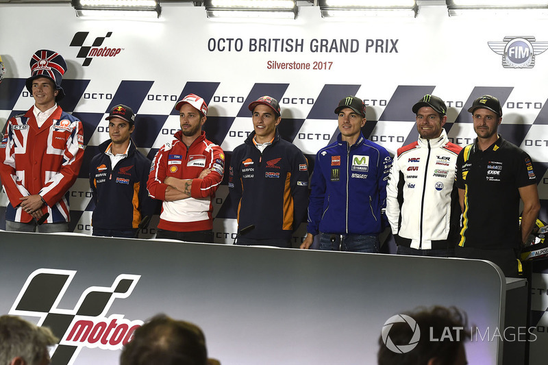 Scott Redding, Pramac Racing, Dani Pedrosa, Repsol Honda Team, Andrea Dovizioso, Ducati Team, Marc Marquez, Repsol Honda Team, Maverick Viñales, Yamaha Factory Racing, Cal Crutchlow, Team LCR Honda, Thomas Luthi