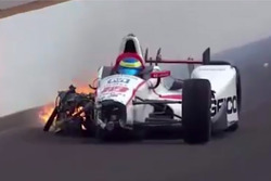 Crash de Sébastien Bourdais, Dale Coyne Racing Honda