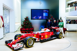 Maurizio Arrivabene, Ferrari-Teamchef; Sergio Marchionne, Ferrari-Präsident; Mattia Binotto, Technis