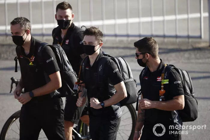 Miembros del equipo Haas