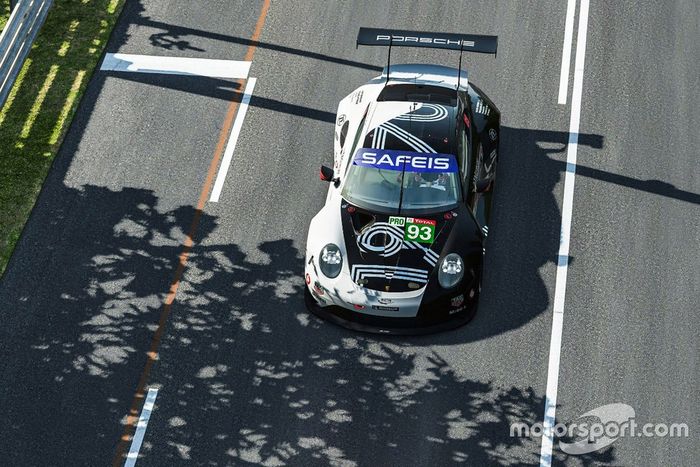 #93 Porsche Esports Team Porsche 911 RSR: Nick Tandy, Ayhancan Güven, Joshua Rogers, Tommy Ostgaard