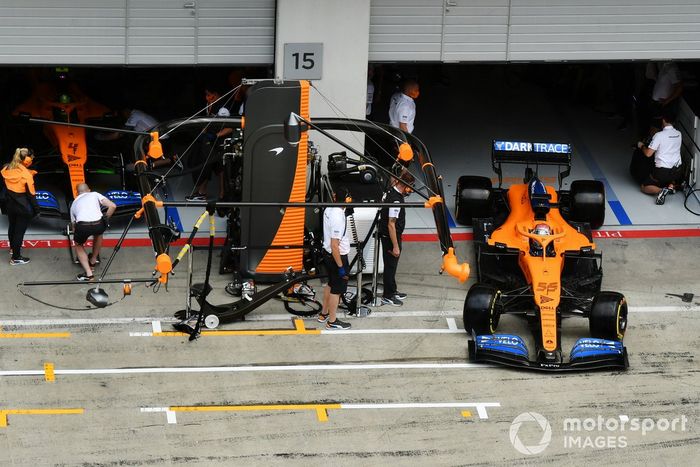 Carlos Sainz Jr., McLaren MCL35,