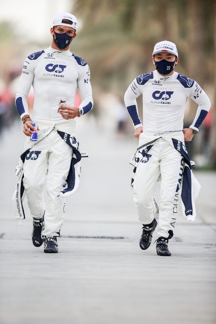Pierre Gasly, AlphaTauri, Yuki Tsunoda, AlphaTauri