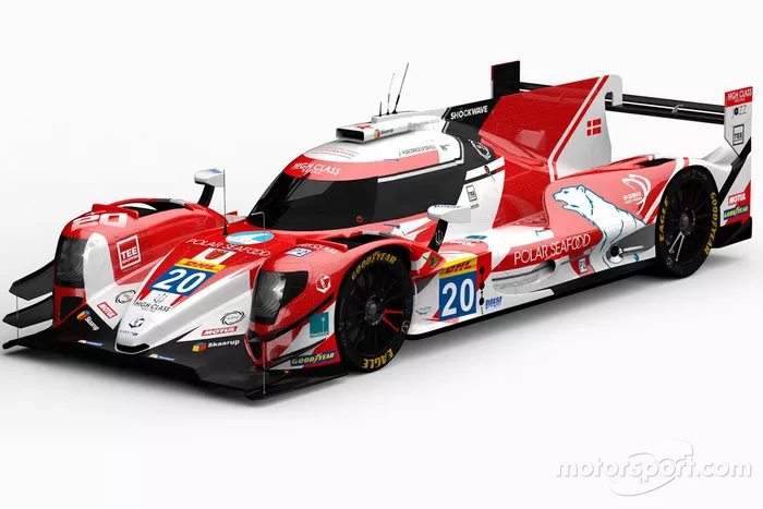 High Class Racing Oreca 07 LMP2: Jan Magnussen, Anders Fjordbach e Dennis Andersen