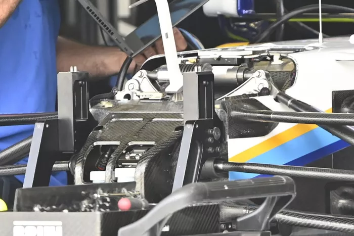 Detalle del Williams FW43B