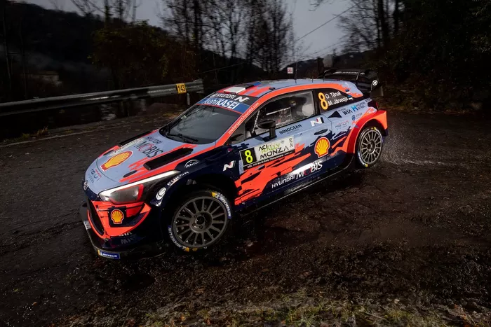 Ott Tänak, Martin Järveoja, Hyundai Motorsport Hyundai i20 Coupe WRC